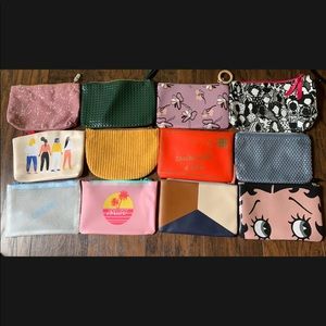 Ipsy makeup bag lot of 12